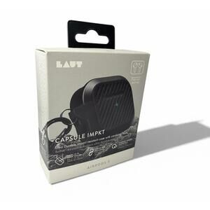 Laut Capsule IMPKT Ultra Durable Impact Resistant Case for AirPods 3 - Black